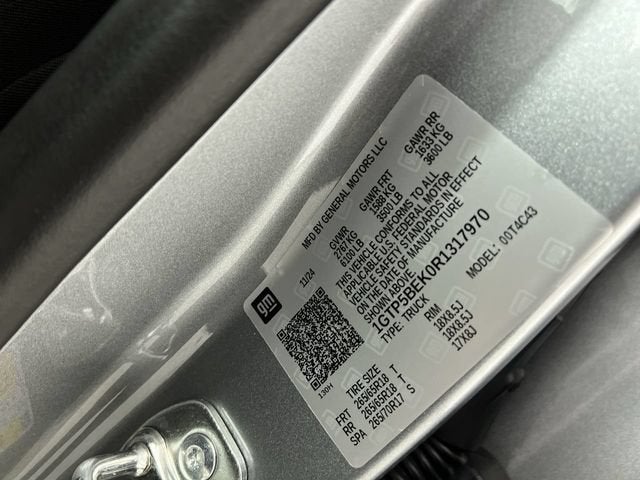 2024 GMC Canyon Elevation