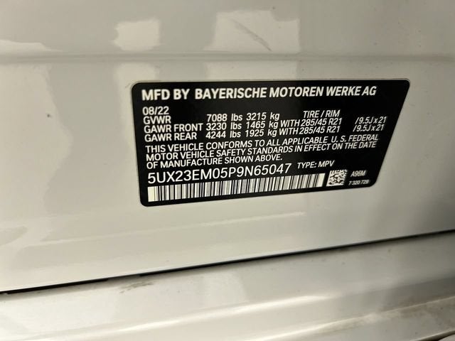 2023 BMW X7 xDrive40i