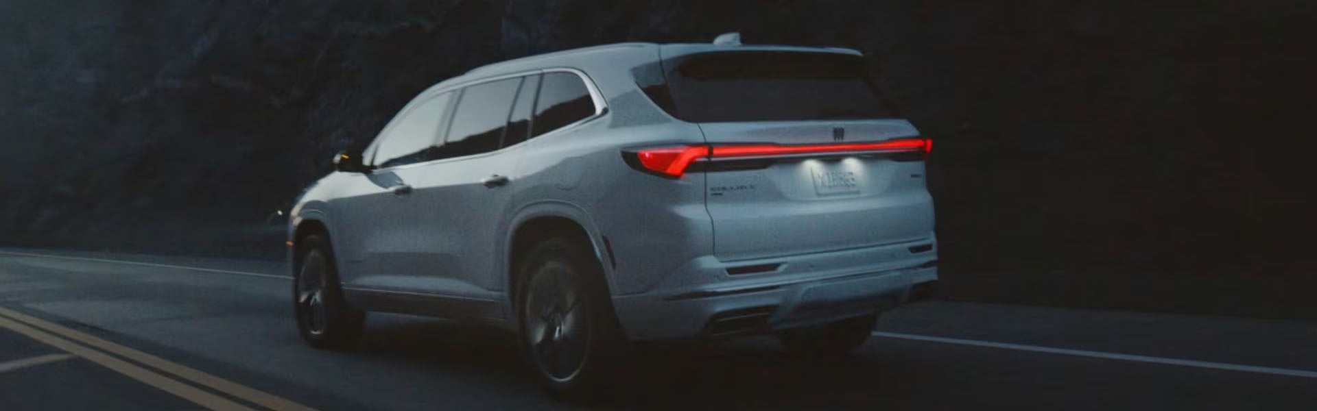 White Buick Enclave SUV