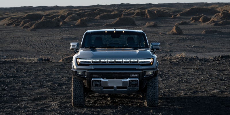 Hummer EV front view