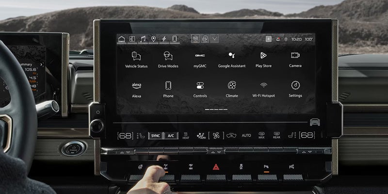 Infotainment display