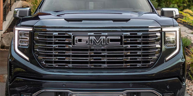 GMC grille detail