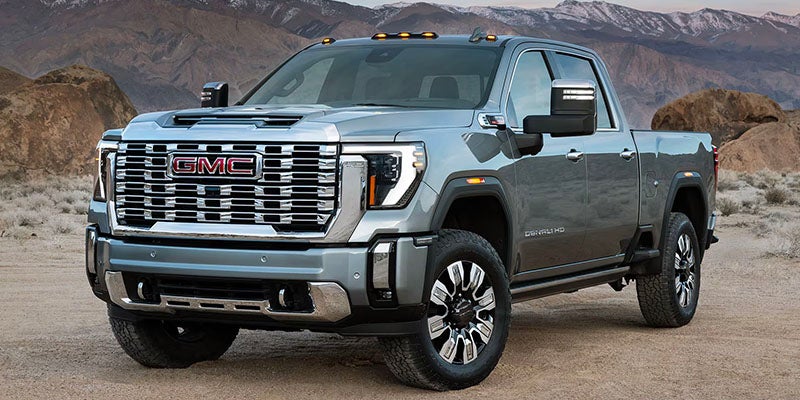 GMC HD truck front