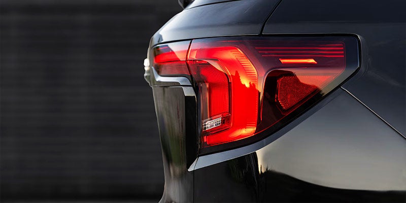 LED taillight detail