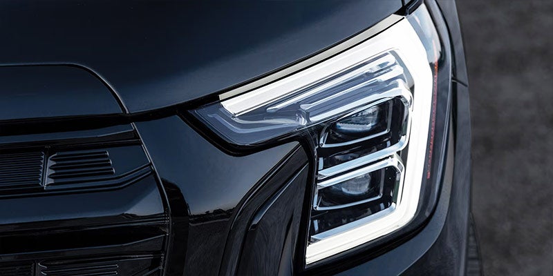LED headlight detail