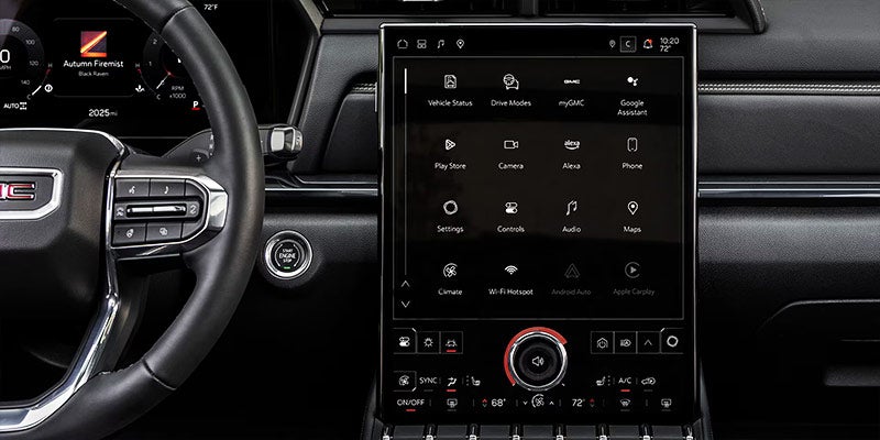 Infotainment screen