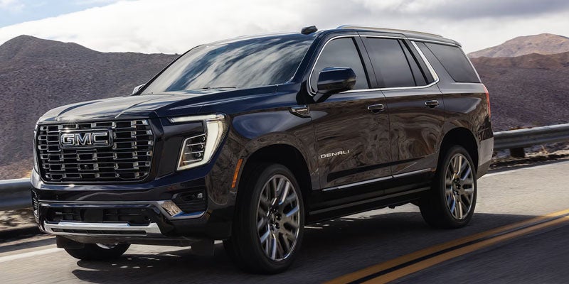 Black GMC Yukon
