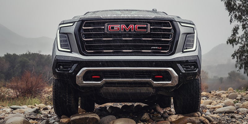 GMC grille view