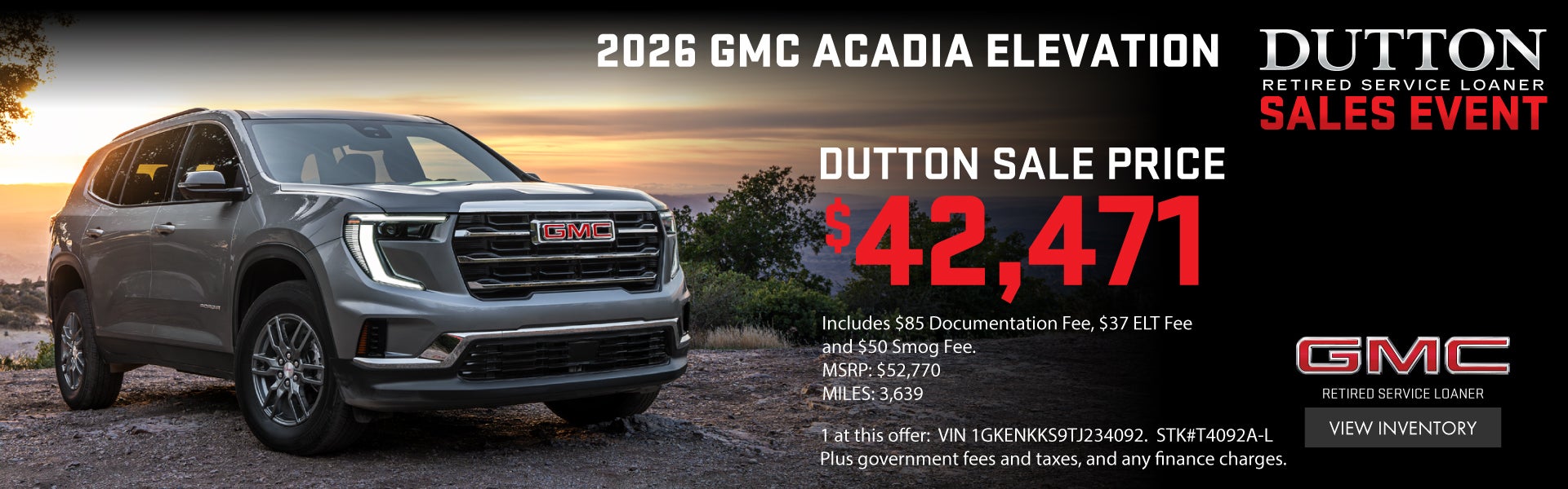 2026 GMC ACADIA