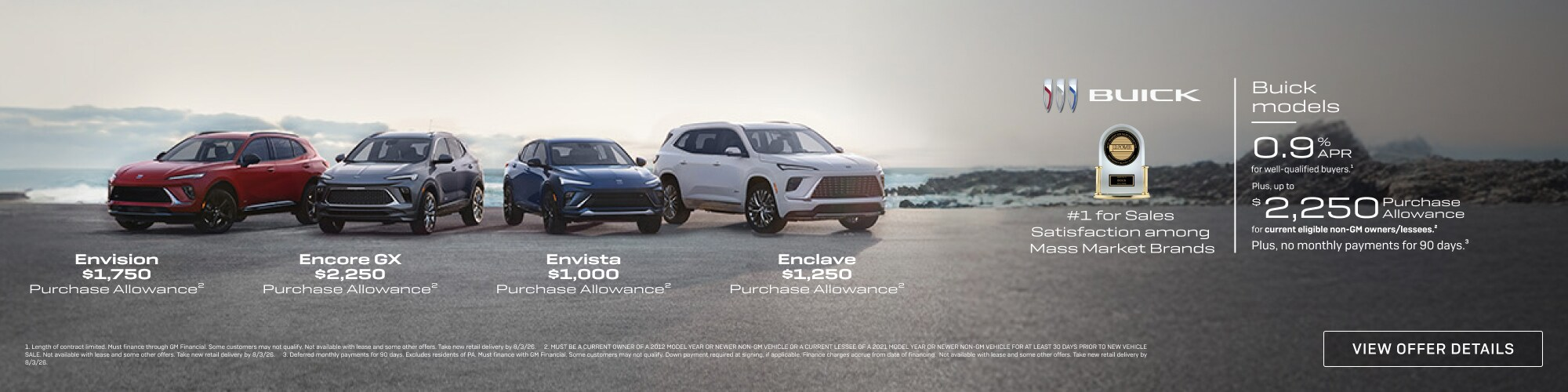 #1 for Sales Satisfaction among Mass Market Brands at Dutton Buick GMC